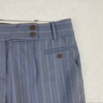 BCBGMAXAZRIA  Wool Bootcut Stretchy Pinstriped Trouser Pant Womens Size 4 Photo 3