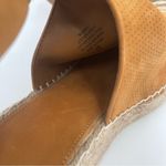 Marc Fisher Shoes Lannie Leather Ankle Strap Espadrille Platform Wedge Sandal 11 Photo 8