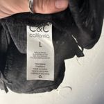 C&C California Women's Gray Palm Tree Graphic T-Shirt Size L Casual Beach Photo 2