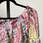 Live 4 Truth Festival Romantic Boho Crop Top Off Shoulder Ruffle Lightweight Medium Western Photo 12