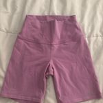 Alo Yoga Pink Biker Shorts Photo 0