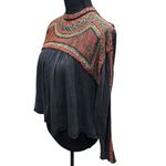 Free People Snow Bunny Embroidered Swing Top Women's Size Small Photo 2