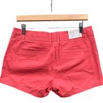 J.Crew Chino City Fit Shorts 3” Size 4 Salmon / Cranberry Photo 2