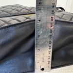 Nanette Lepore Stylish Black Leather Quilted Shoulder Bag Ladies' Designer Purse Photo 7