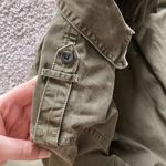 Banana Republic Soft Wash Button Down/Jacket Women's Size XS Olive Green Cotton Photo 5