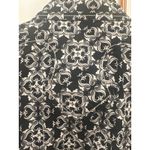 Cruel Girl  Western Shirt Medium Black White Print Long Sleeve pearl snap horse Photo 5