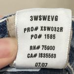 Vintage Big Star Jeans Womens Sz 32 Long Blue Low Rise Sweet Boot Stretch Denim Photo 6