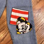Disney Vintage Mickey & Co Jeans Size 3/4 Goofy Minnie Patch Denim Y2K Photo 2