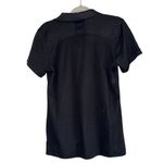 Polo Black Collared Golf  Shirt Button Detail Athletic Design Women’s Medium Top! Photo 1