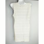 Lauren Ralph Lauren Women's Cable Knit Tunic Sweater Dress White Medium Photo 2