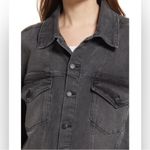Good American Gray Oversized Trucker Denim Jacket Boyfriend XXL Photo 1