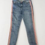Diesel Women’s Jeans 34x30 Y2K Side Stripe Logo Vintage Mid Rise Denim Photo 0