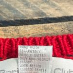 Paris‎ Sport Club Red And Black Button Front Crop Cardigan Size Small Photo 7