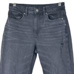 American Eagle  Distressed Skinny Jeans Womens 2 Washed Black Distressed Grunge Photo 1