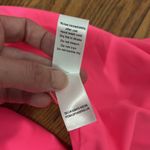 ANDIE Bikini Set Valencia Top 90s High Waisted Bottom Neon Pink size small NWOT Photo 5