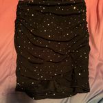 SheIn Glitter Ruched Body-con Skirt Photo 3