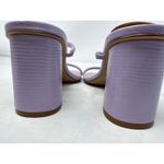 Brand New BCTEX Women's Size 7 Purple Lilac Heeled Wedge Sandals Open Toe Photo 6