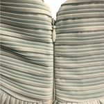 ASOS  DESIGN Tall Corset Detail Pleated Tiered Maxi Dress In Dusty Blue Size 12 Photo 9