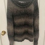 360 Sweater Pullover sweater Gray Black Ombre Fuzzy Alpaca Wool blend Photo 0