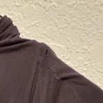 Elle Purple Gray Lace Back Open Front Cardigan Size XL Lightweight Long Sleeve Photo 11