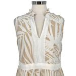 Gibsonlook Leaf Print Sleeveless A Photo 1