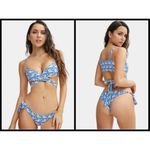 frankie's bikinis ๐๐ Falcon Bikini TOP ~ Monarch Butterfly Print Large L NWT Photo 2