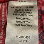 Wrangler  Red Patterned Midi Dress Photo 5