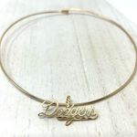 L.A. DODGERS 14K solid script logo pendant by Michael Anthony, NWOT Photo 5