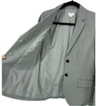 J.Crew  Blazer Womens Size 4 Gray Classic Two Button Business Career‎ Jacket Photo 3