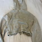 Urban Outfitters  Zip-Up Cropped Hoodie Photo 1
