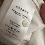 Sézane SEZANE White Chamise Aluki Rosine Ruffle Button Down Shirt Size 40 NWT Photo 8