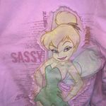 Disney Tinker Bell Pink Sassy  Crewneck Photo 4