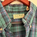 L.L.Bean Vintage  plaid flannel Photo 3