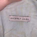 Sincerely Jules  White Yellow Tie Dye Comfy Lounge Pants Flare Stretch Photo 6