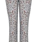 House Of CB mara silver metallic lace trousers Photo 4