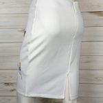 Embroidered White Bodycon Pencil Skirt Photo 1
