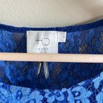 Anthropologie  HD in‎ Paris Women's Urban Chic Electric Blue Lace Dress S… Photo 4