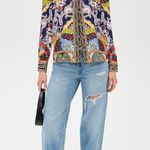 Alice + Olivia Willa Placket Top Size Small Photo 14