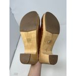 L.L. Bean Signature Wood & Leather Clog Brown Size 10 Photo 8