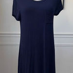 Stitch Fix Pixley Navy Blue Pocket Tshirt Dress M Blue Size M Photo 0