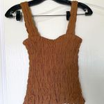 By Malene Birger Elnaz Shirred Tank Top Tobacco Brown XS NWT Photo 3