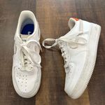 Nike  Air Force 1 Low White Leather Sneakers Women’s Size 8 Photo 0