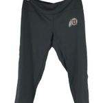 Camp David Utah Utes Womens Leggings Cropped Mesh Panel Black Size L  Photo 0