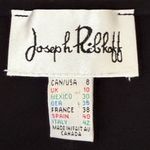 Joseph Ribkoff  Black Silver Stud Scoop Neck Long Sleeve Tunic Mini Dress size 8 Photo 3