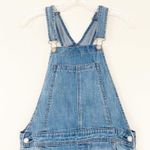 American Eagle  Distressed Shortall Overalls Sz XS Photo 4