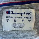 Champion  Women's Active Ribbed Trim Logo Heather Gray Pullover Hoodie Size M Photo 4
