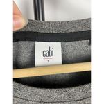 CAbi Put On Sweater Dress Long Sleeve Slimming Ruched Obsidian Gray 3650 Size S Photo 4