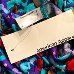 American Apparel Printed Nylon Tricot High Waist Watercolor Floral Leggings SM Photo 2