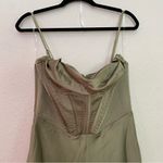 House Of CB HOUSE OF‎ CB 'Myrna' Olive green Corset Slip Dress /Size XL NWOT Photo 7