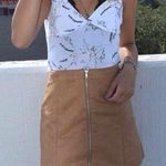 Forever 21 Tan Suede Skirt Photo 0